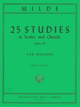Milde, L: 25 Studies in Scales and Chords op. 24
