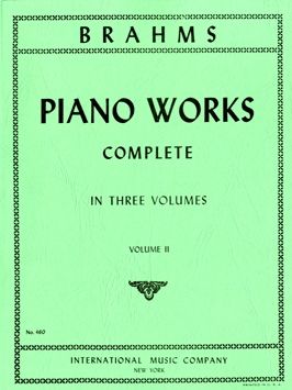 Brahms, J: Complete Piano Works II Pft