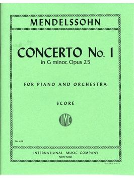 Mendelssohn: Piano Concerto No.1 Gmin