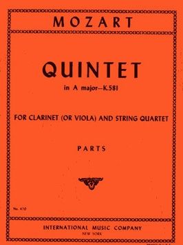 Mozart, W A: Quintet in A major KV 581