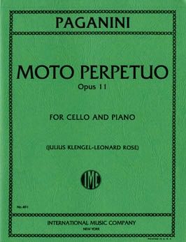 Paganini, N: Moto Perpetuo op. 11