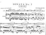 Brahms, J: Sonata No. 2 in F major op. 99 Product Image