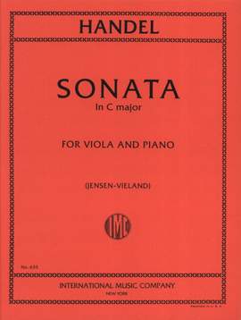 Handel, G F: Sonata in C major C major