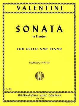 Valentini, G: Sonata in E major E major