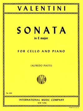Valentini, G: Sonata in E major