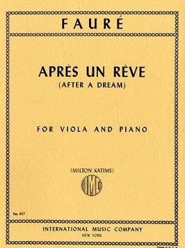 Fauré, G: Apres un Reve (After a Dream)