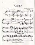 Tchaikovsky: Dumka Concertpiece Op59 Product Image