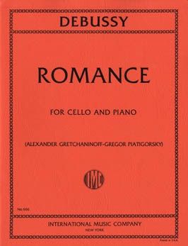 Debussy, C: Romance Vc Pft