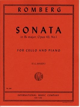 Romberg, B: Sonata B flat major op. 43/1