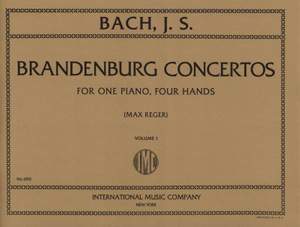 Bach, J S: Brandenburg Concertos Volume 1 (Nos. 1-3)
