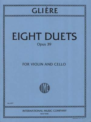 Glière, R: Eight Duets op. 39