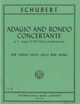 Schubert, F: Adagio and Rondo Concertante D 487