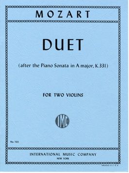 Mozart, W A: Duet K.331