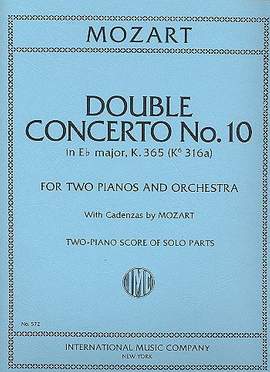 Mozart, W A: Double Concerto No.10 E flat major KV365