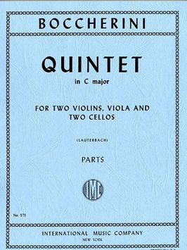 Boccherini, L: Quintet in C major