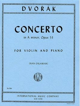 Dvořák, A: Concerto A minor op.53