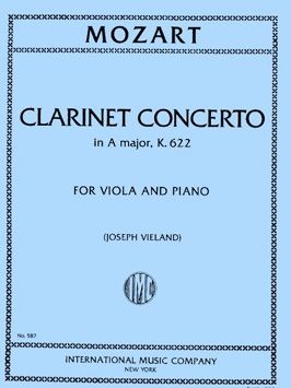 Mozart, W A: Clarinet Concerto A major K.622