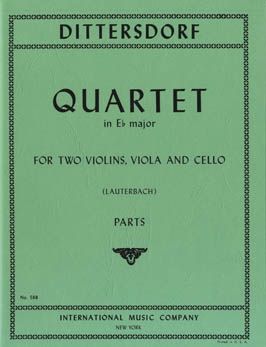 Dittersdorf: String Quartet Ebmaj