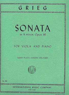 Grieg, E: Sonata in A minor A minor op. 36