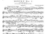 Brahms, J: Sextet No. 1 op. 18 Product Image