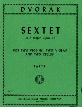 Dvořák, A: String Sextet Amaj Op48 2vln 2