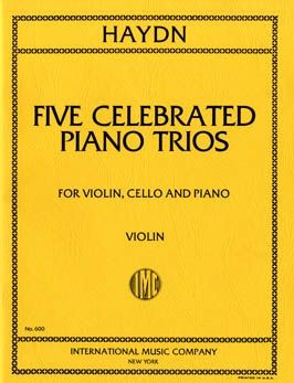 Haydn, J: Five Celebrated Piano Trios