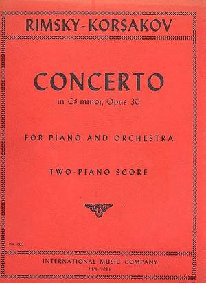 Rimsky-Korsakov: Concerto C sharp minor Op30 2PF