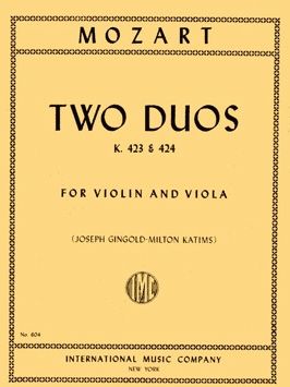 Mozart, W A: Two Duos