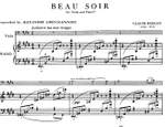 Debussy, C: Beau Soir Product Image