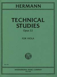 Hermann, F: Technical Studies op.22