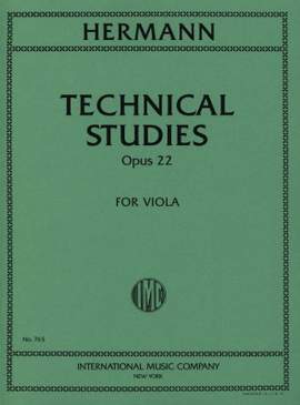 Hermann, F: Technical Studies op.22