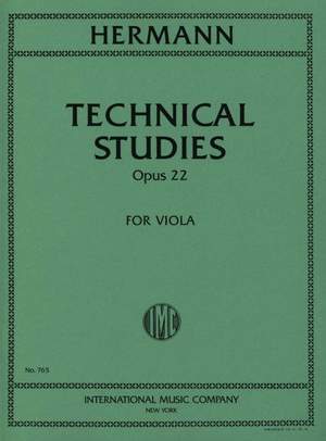 Hermann, F: Technical Studies op.22