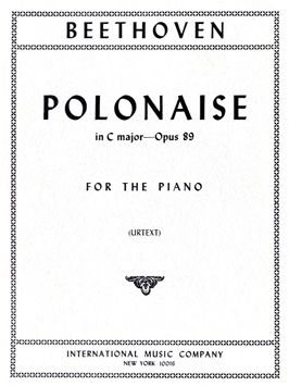 Beethoven, L v: Polonaise C major op.89
