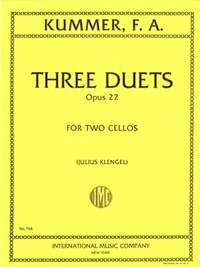 Kummer, F A: Three Duets op. 22