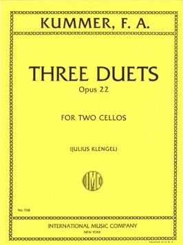Kummer, F A: Three Duets op. 22