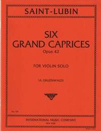 Saint-Lubin, L d: Six Grand Caprices op.42