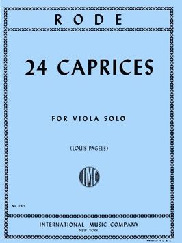 Rode: 24 Caprices