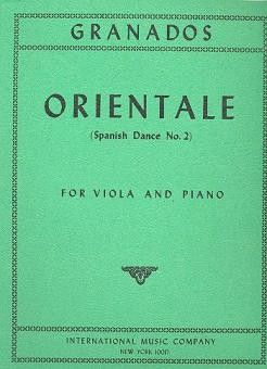Granados: Orientale (Spanish Dance No.2)
