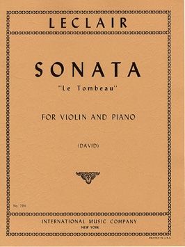 Leclair, J: Sonata C minor