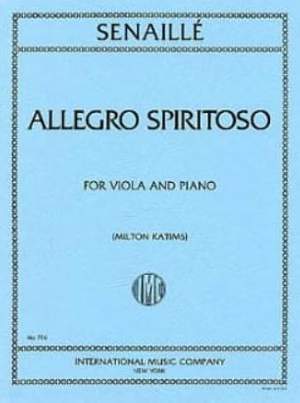 Senaillé, J: Allegro Spiritoso