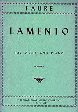 Fauré, G: Lamento