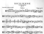 Fauré, G: Sicilienne op.78 Product Image