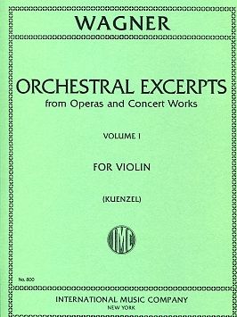 Wagner, R: Orchestral Excerpts Volume 1 Vol. 1