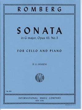 Romberg, B: Sonata G major op. 43