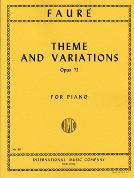 Fauré, G: Theme & Variations Op73
