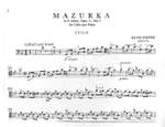 Popper, D: Mazurka G minor op. 11/3 Product Image