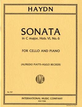 Haydn, J: Sonata Cmaj Vc Pft