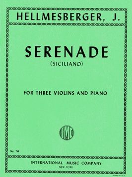 Hellmesberger, J: Serenade
