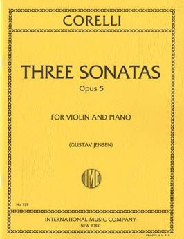 Corelli, A: Three Sonatas op.5