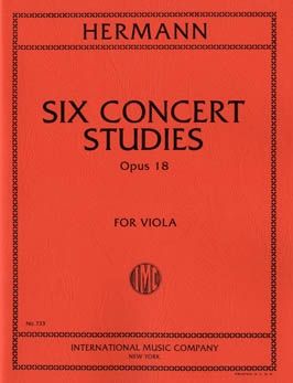 Hermann, F: Six Concert Studies op.18